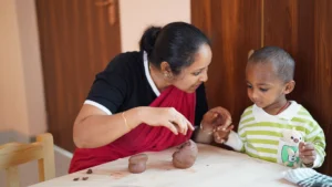 Thraya school with parents teachers