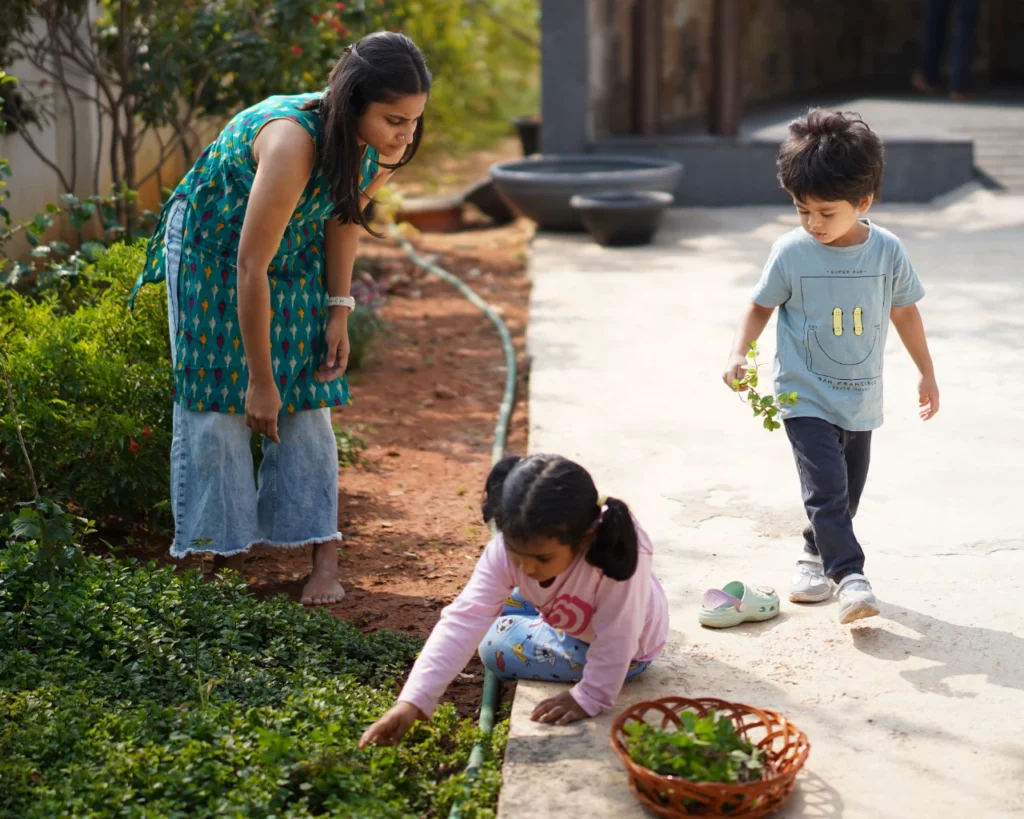 Thraya School fresh veggies