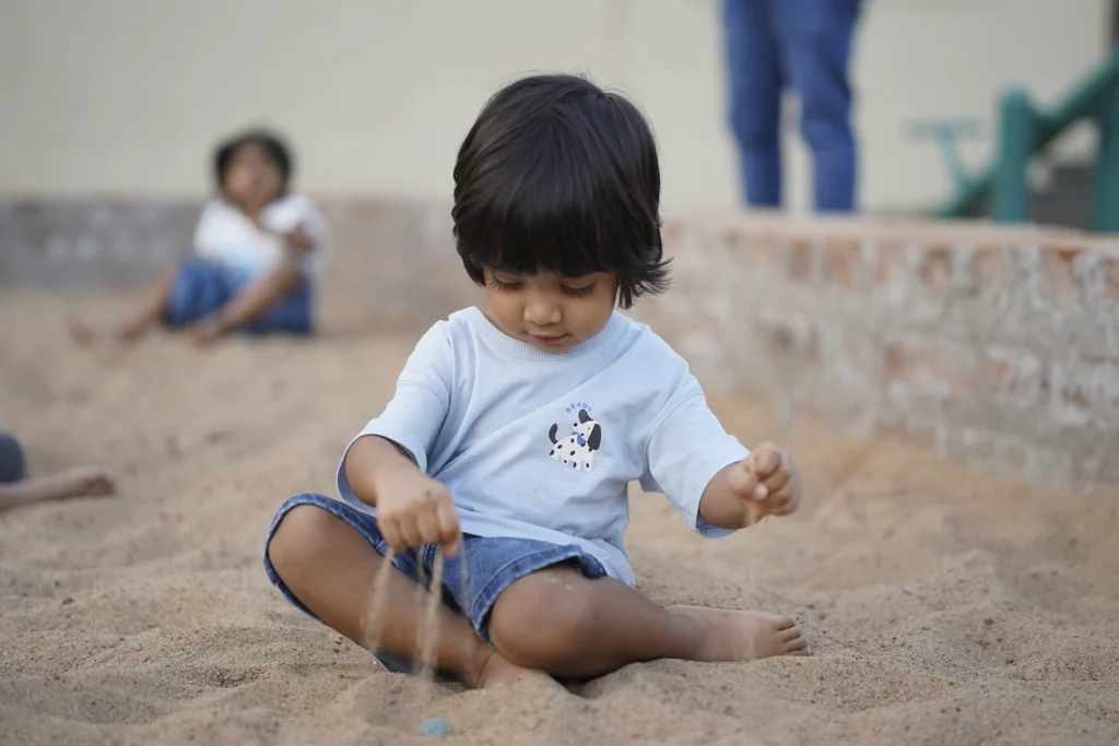 Outdoor play in school