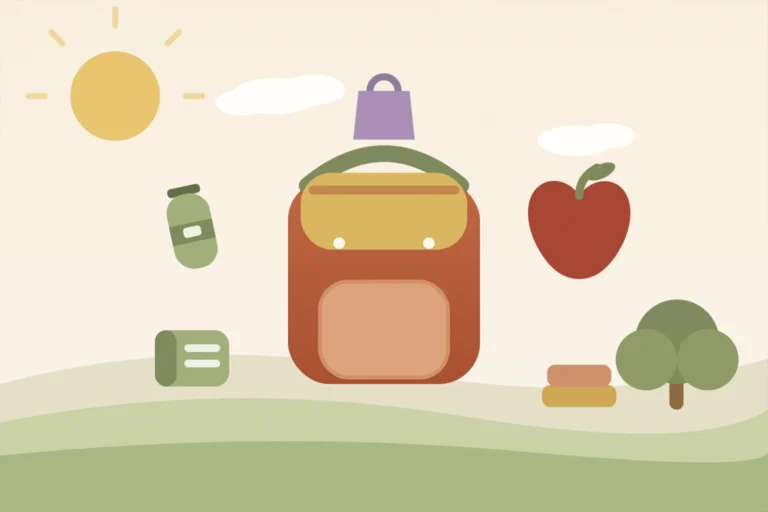 School bag what to pack for kids