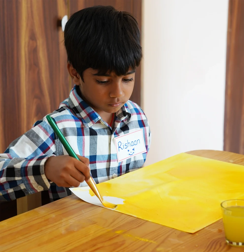 waldorf kids read write
